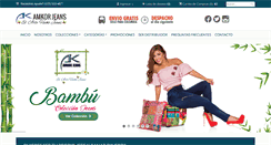 Desktop Screenshot of amkorjeans.com